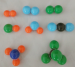 初中分子結構模型